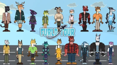 嗷遊天際_參賽者立繪